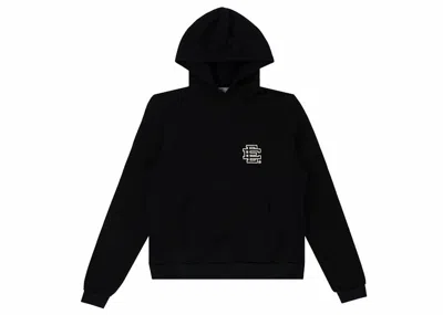 Pre-owned Eric Emanuel Men's  Ee Basic Hoodie In Jet Black