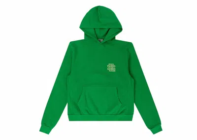 Pre-owned Eric Emanuel Men's  Ee Basic Hoodie In Kelly Green