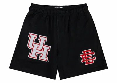 Pre-owned Eric Emanuel Men's  Ee Basic Houston Short In Black/red