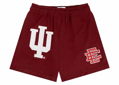 Pre-owned Eric Emanuel Men's  Ee Basic Indiana Short In Crimson/red