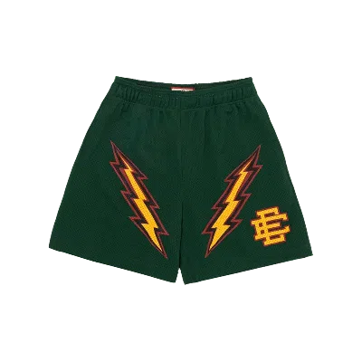 Pre-owned Eric Emanuel Men's  Ee Basic Lightning Short In Green