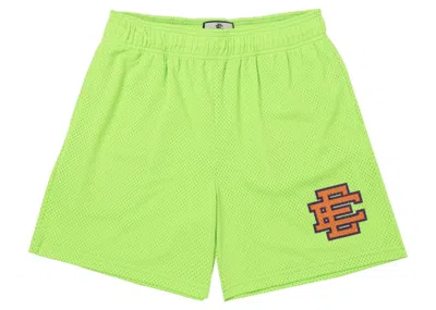Pre-owned Eric Emanuel Men's  Ee Basic Short (fw21) In Gecko In Green