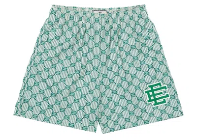 Pre-owned Eric Emanuel Men's  Ee Basic Short (fw21) In Green