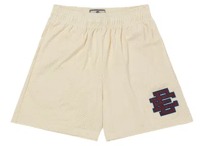 Pre-owned Eric Emanuel Men's  Ee Basic Short In Antique White