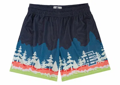 Pre-owned Eric Emanuel Men's  Ee Basic Short In Black/indigo