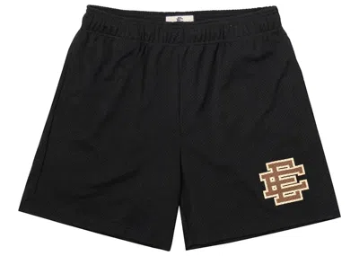 Pre-owned Eric Emanuel Men's  Ee Basic Short In Black/mushroom
