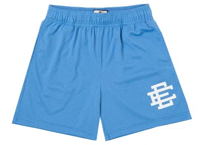 Pre-owned Eric Emanuel Men's  Ee Basic Short In Blue Yonder/white