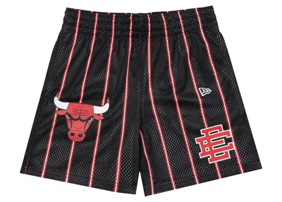 Pre-owned Eric Emanuel Men's  Ee Basic Short In Chicago Bulls