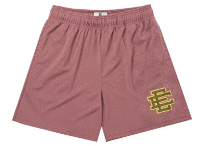 Pre-owned Eric Emanuel Men's  Ee Basic Short In Deco Rose In Pink
