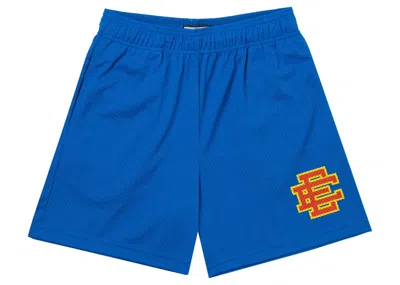 Pre-owned Eric Emanuel Men's  Ee Basic Short In Electric Blue