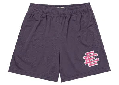 Pre-owned Eric Emanuel Men's  Ee Basic Short In Grape