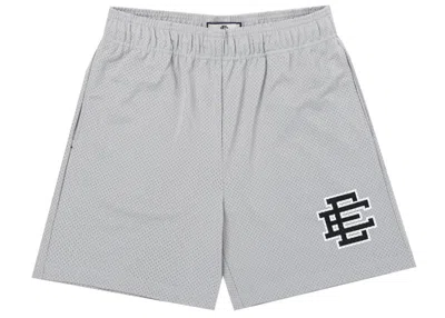 Pre-owned Eric Emanuel Men's  Ee Basic Short In Grey/black (ss21)
