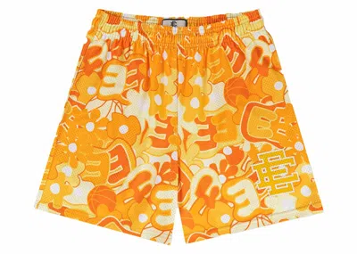 Pre-owned Eric Emanuel Men's  Ee Basic Short In Hawaiian Yellow