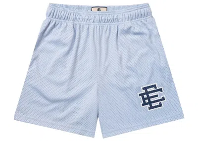 Pre-owned Eric Emanuel Men's  Ee Basic Short In Kentucky Blue/navy