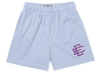 Pre-owned Eric Emanuel Men's  Ee Basic Short In Kentucky Blue/purple In Multi