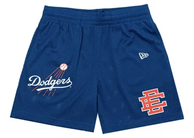 Pre-owned Eric Emanuel Men's  Ee Basic Short In La Dodgers