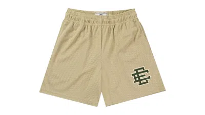 Pre-owned Eric Emanuel Men's  Ee Basic Short In Lint Green/dark Green