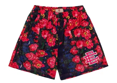 Pre-owned Eric Emanuel Men's  Ee Basic Short In Navy Blue Garden