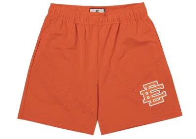 Pre-owned Eric Emanuel Men's  Ee Basic Short In Orange