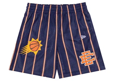 Pre-owned Eric Emanuel Men's  Ee Basic Short In Phoenix Suns