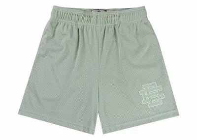 Pre-owned Eric Emanuel Men's  Ee Basic Short In Silt Green