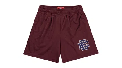 Pre-owned Eric Emanuel Men's  Ee Basic Short In Vintage Grape/purple