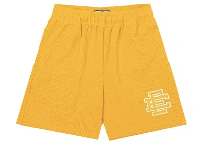 Pre-owned Eric Emanuel Men's  Ee Basic Short In Yellow