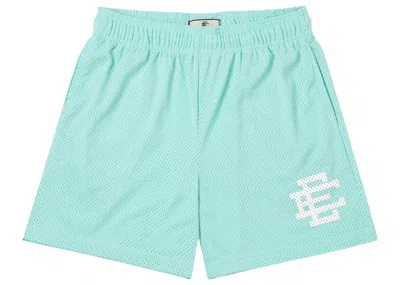 Pre-owned Eric Emanuel Men's  Ee Basic Short In Yucca/white