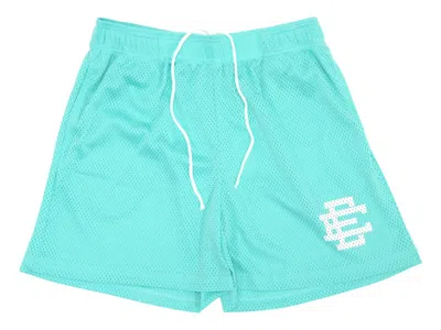 Pre-owned Eric Emanuel Men's  Ee Basic Short In Yucca/white