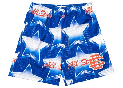 Pre-owned Eric Emanuel Men's  Ee Basic Short (ss22) In Royal