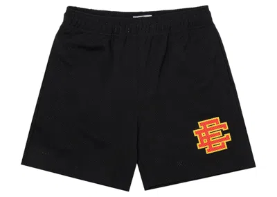 Pre-owned Eric Emanuel Men's  Ee Basic Short (ss23) In Black/red In Multi