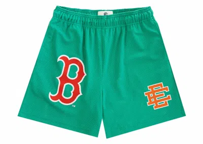 Pre-owned Eric Emanuel Men's  Ee Basic Short (ss24) In Boston Red Sox