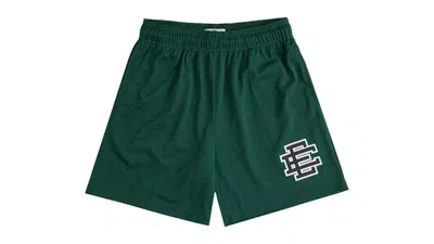 Pre-owned Eric Emanuel Men's  Ee Basic Short (ss25) In Green/black
