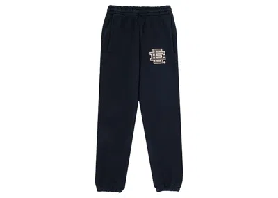 Pre-owned Eric Emanuel Men's  Ee Basic Sweatpant In Caviar/brown