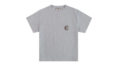 Pre-owned Eric Emanuel Men's  Ee Basic T-shirt In Grey/brown