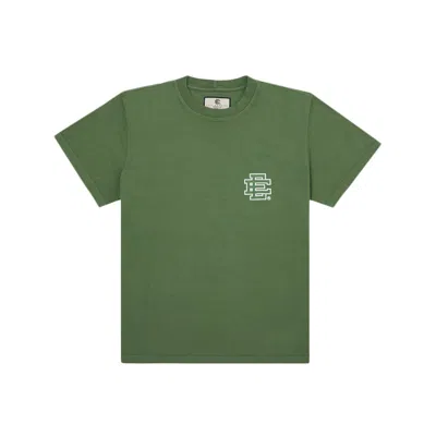 Pre-owned Eric Emanuel Men's  Ee Basic T-shirt In Olive