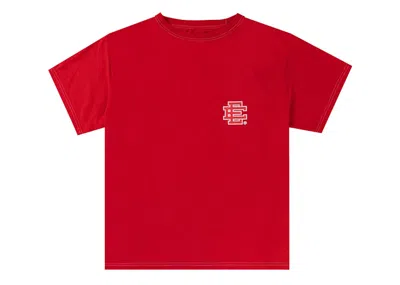 Pre-owned Eric Emanuel Men's  Ee Basic T-shirt In Red
