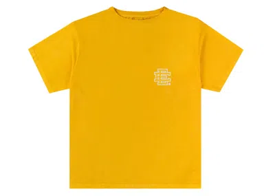 Pre-owned Eric Emanuel Men's  Ee Basic T-shirt In Yellow