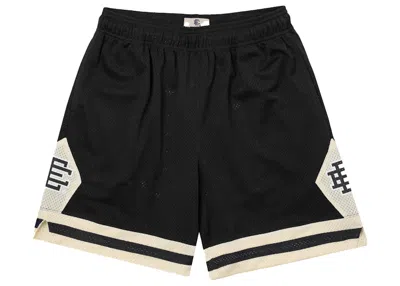 Pre-owned Eric Emanuel Men's  Ee Basic V2 Short In Black/antique White