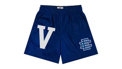 Pre-owned Eric Emanuel Men's  Ee Basic Villanova University Short In Blue/navy Ee