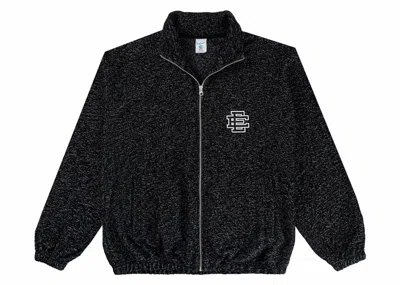 Pre-owned Eric Emanuel Men's  Ee Boucle Jacket In Black/white