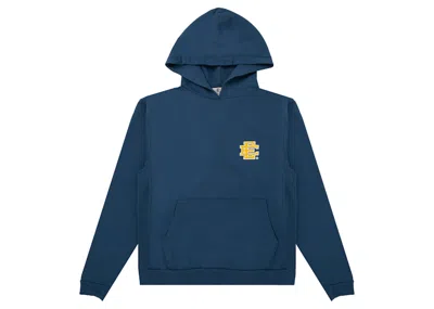 Pre-owned Eric Emanuel Men's  Ee Lightweight V2 Hoodie In Dark Denim