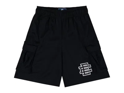 Pre-owned Eric Emanuel Men's  Ee Margo Short In Black/white In Multi