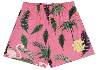 Pre-owned Eric Emanuel Men's  Ee Miami Exclusive Basic Short In Pink