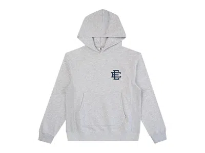 Pre-owned Eric Emanuel Men's  Ee New York Yankees Hoodie In Heather Grey/navy Blue