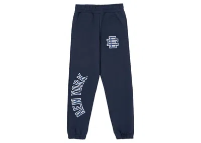 Pre-owned Eric Emanuel Men's  Ee New York Yankees Ne Sweats In Navy Blue