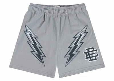 Pre-owned Eric Emanuel Men's  Ee Short In Maryland Grey Bolt In Gray