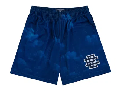 Pre-owned Eric Emanuel Men's  Ee Short In Night Clouds/black