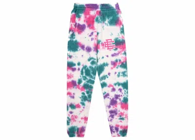 Pre-owned Eric Emanuel Men's  Ee Sweats In Purp Spot Dye In Purple