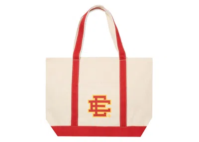 Pre-owned Eric Emanuel Men's  Ee Tote In Red